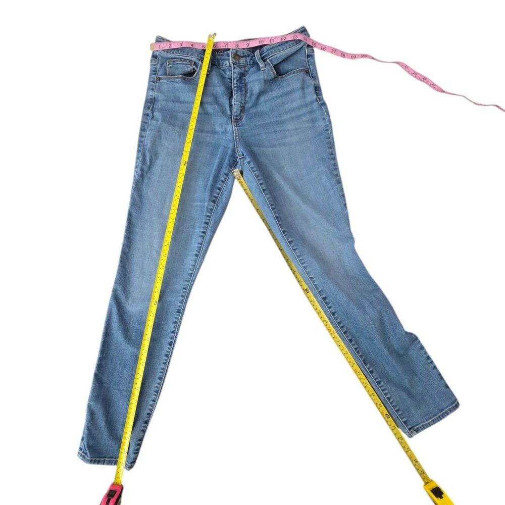 Universal Thread High Rise Skinny Jeans 8 29R Stretch Denim Blue - Picture 2 of 5